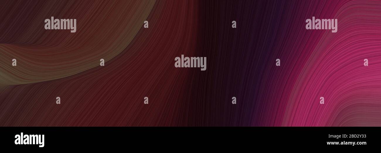 Pink Wave Header elegant moving header design with very dark pink, dark moderate pink ...