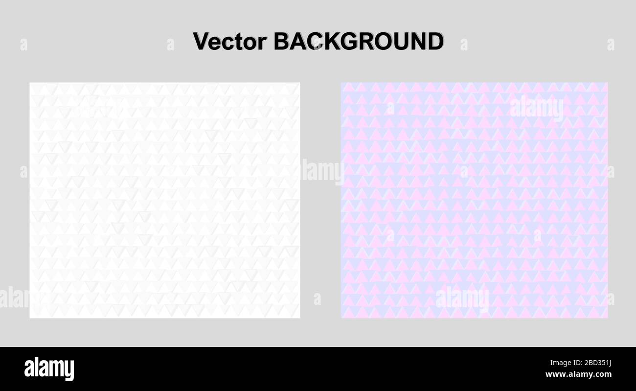 Vector background consisting of triangular geometric shapes, perfect for any use. Stock Vector