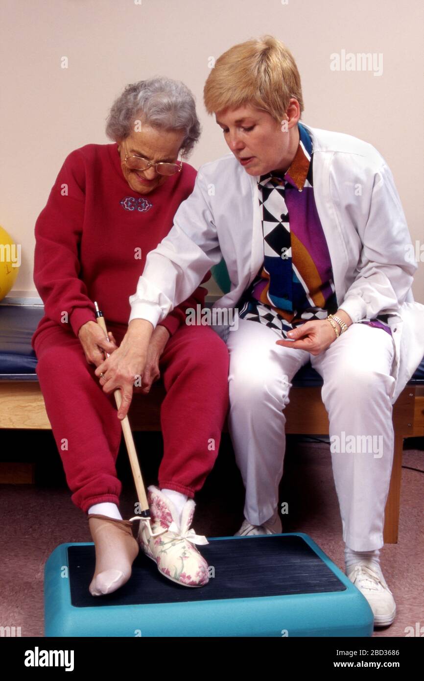 Put on shoes gym hires stock photography and images Alamy