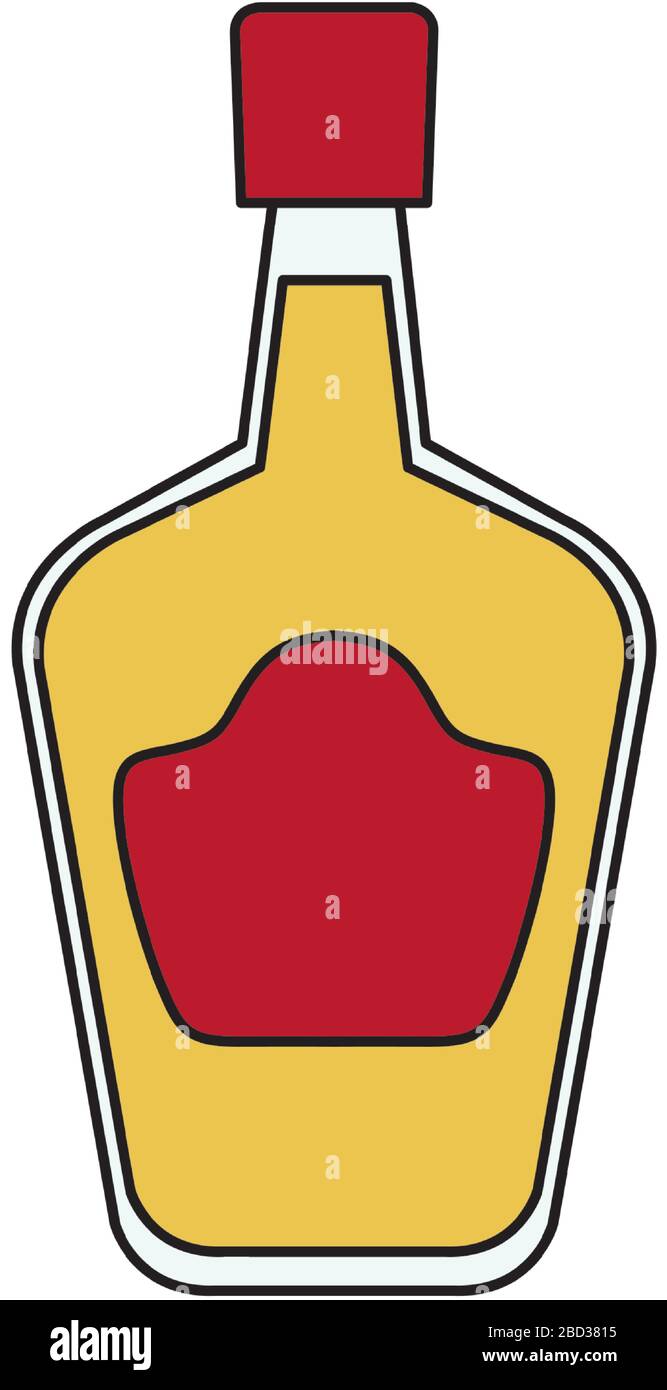 Isolated mexican tequila bottle vector design Stock Vector Image & Art ...