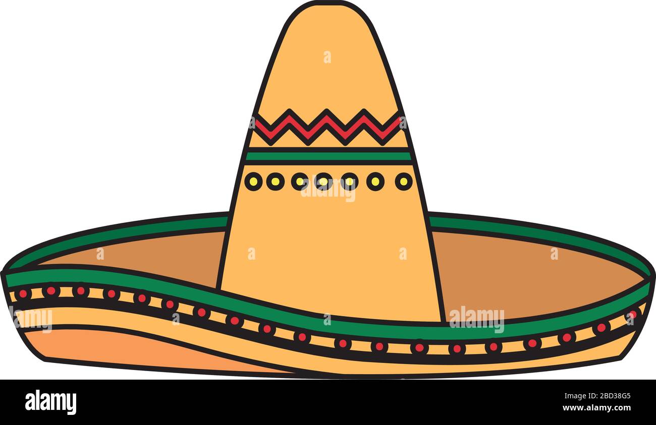 Isolated mexican hat vector design Stock Vector Image & Art - Alamy