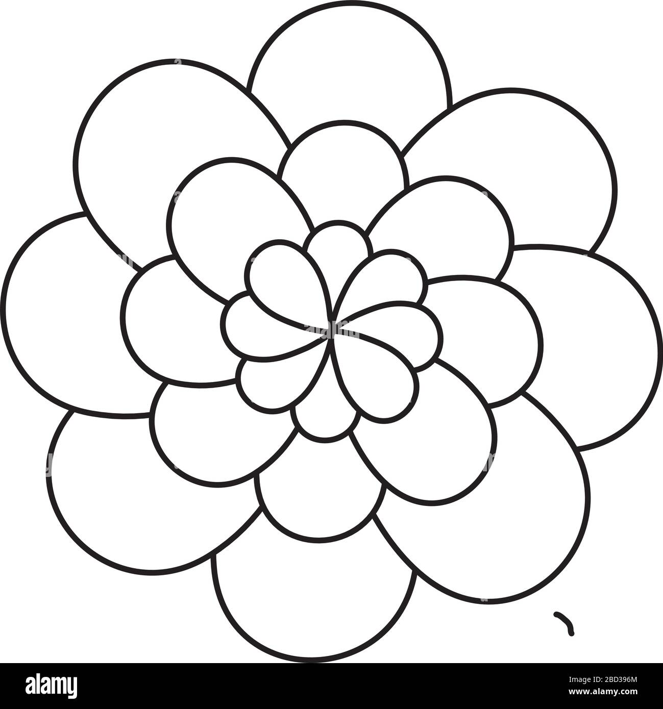 Isolated flower icon vector design Stock Vector Image & Art - Alamy
