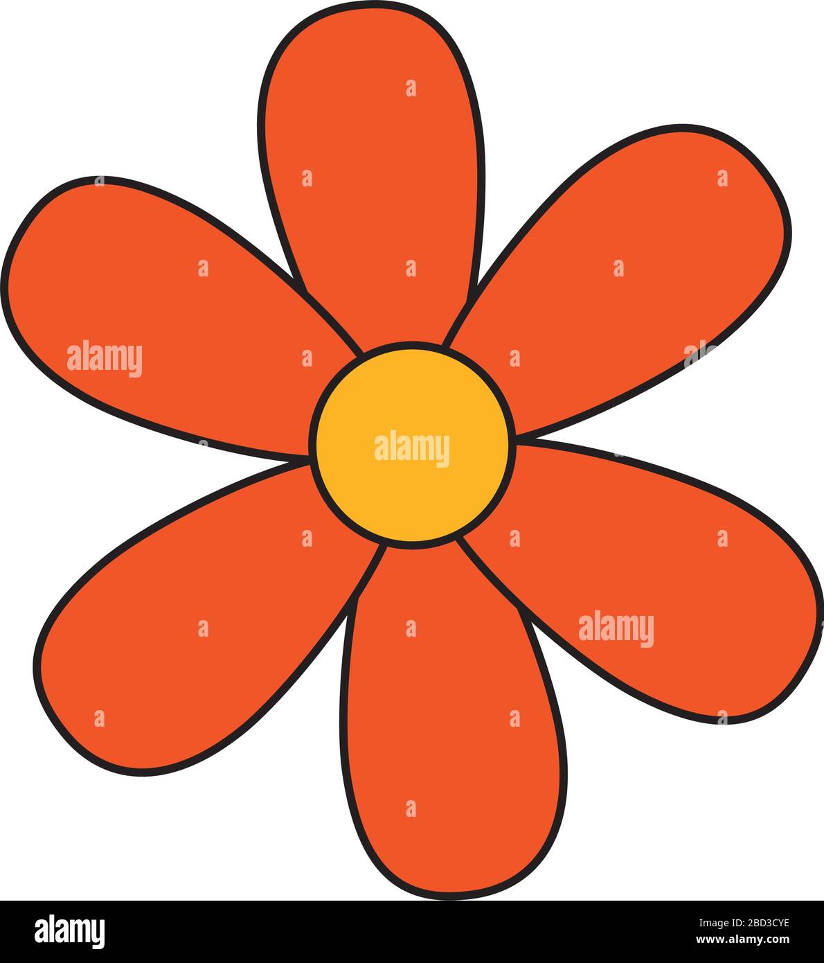 Isolated flower icon vector design Stock Vector Image & Art - Alamy