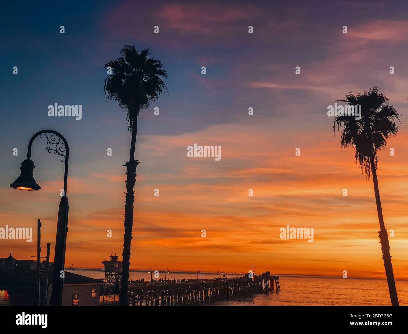 San clemente pier hires stock photography and images Alamy