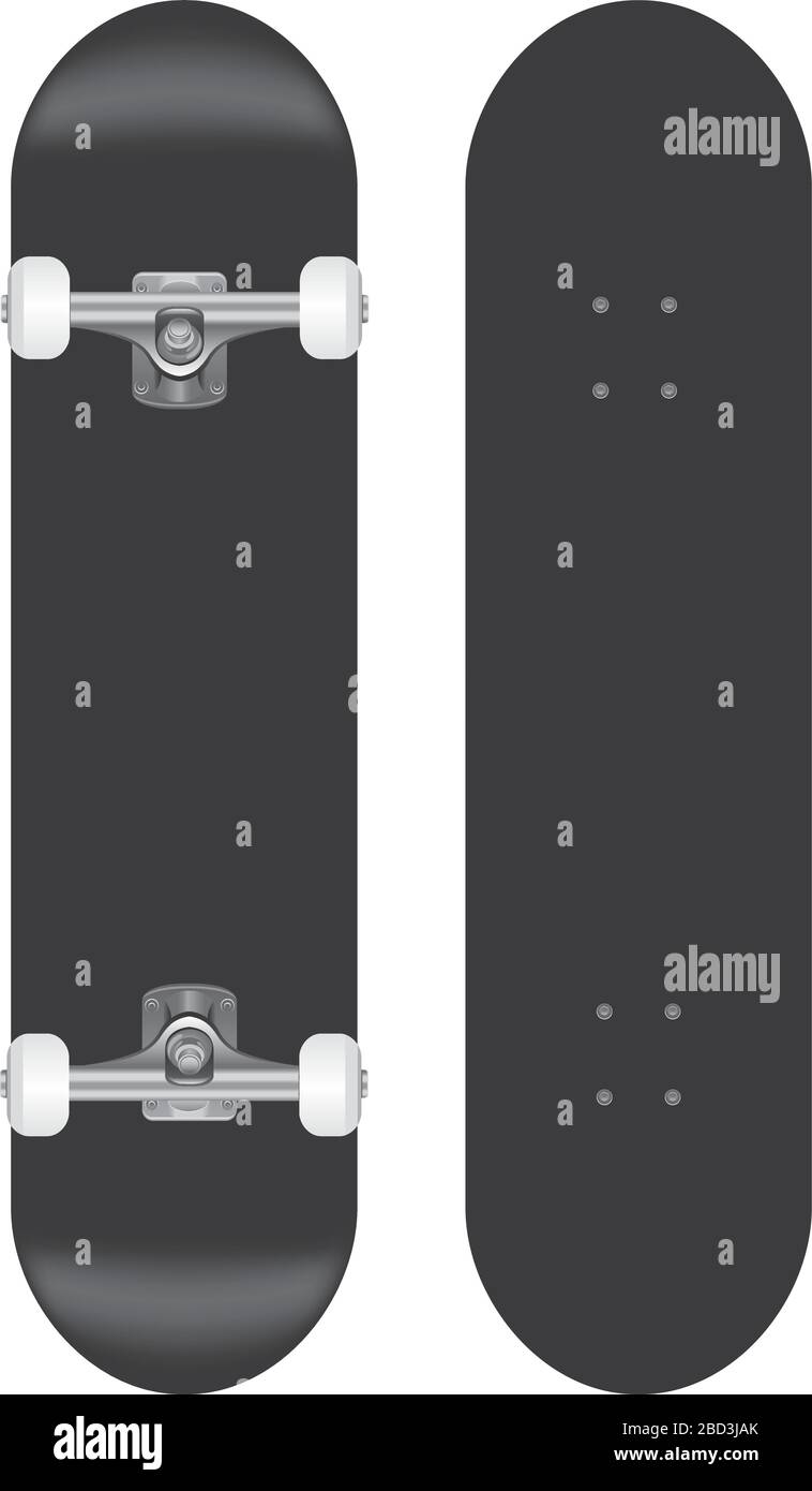 skateboard vector template illustration Stock Vector Image & Art Alamy
