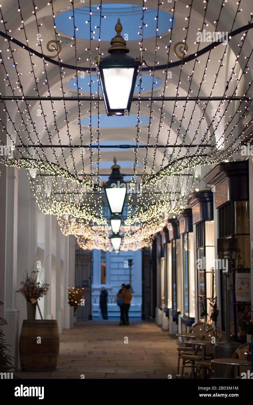 Christmas Decorations Retail Shopping Shops Arcade Royal Opera Arcade