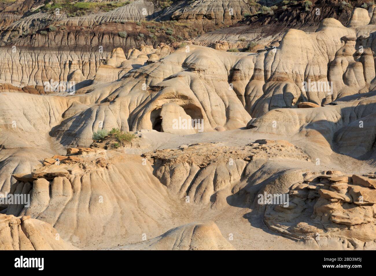 Drumheller Rocks Hoodoo Rock Formations, Drumheller, Alberta, Canada Stock Photo - Alamy