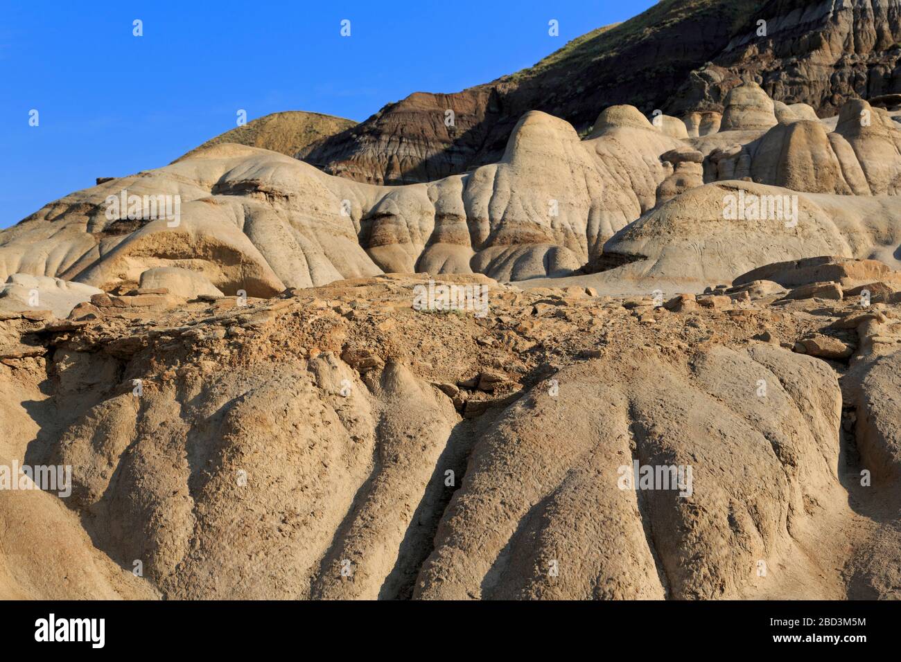 Drumheller Rocks Hoodoo Rock Formations, Drumheller, Alberta, Canada Stock Photo - Alamy