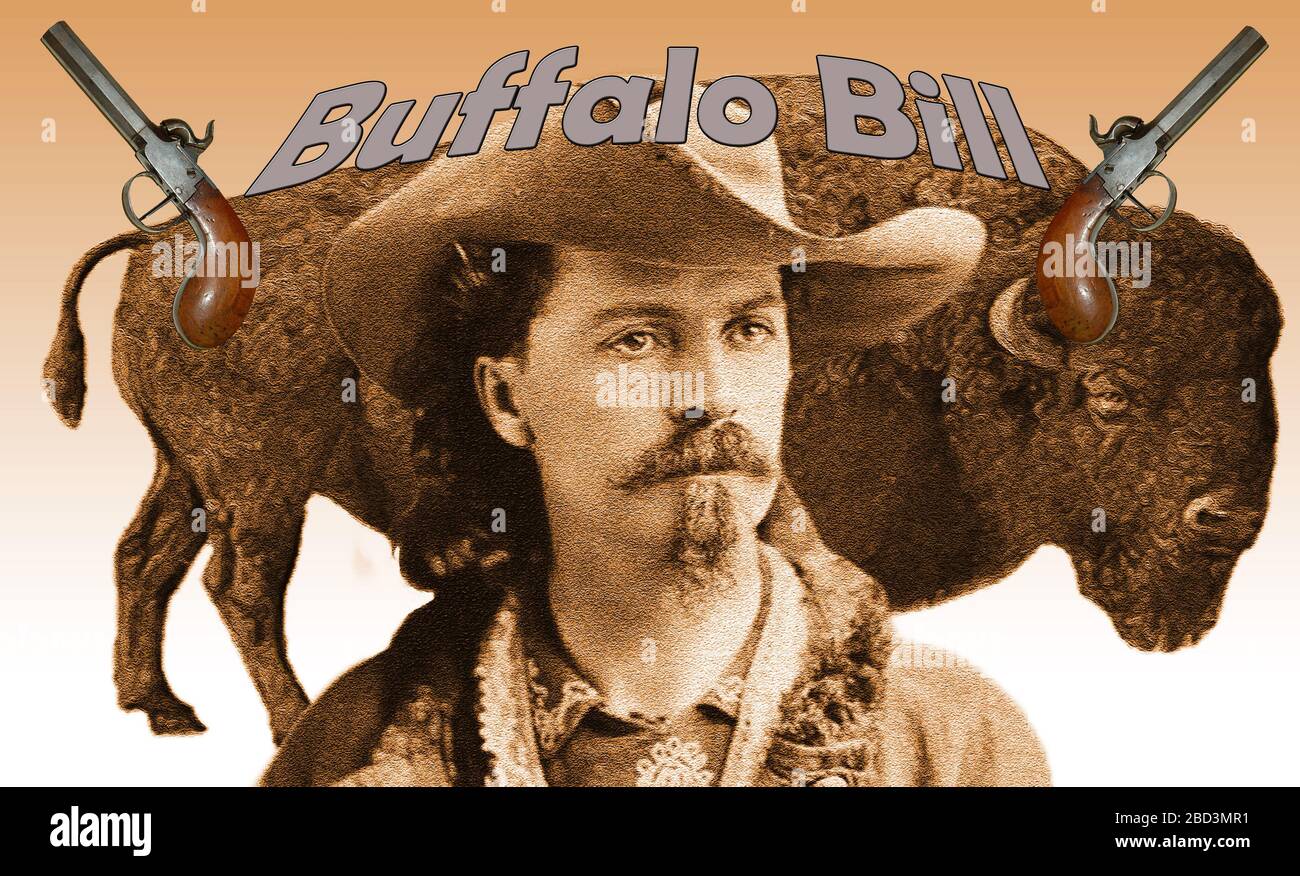 The legendary Buffalo Bill Stock Photo Alamy