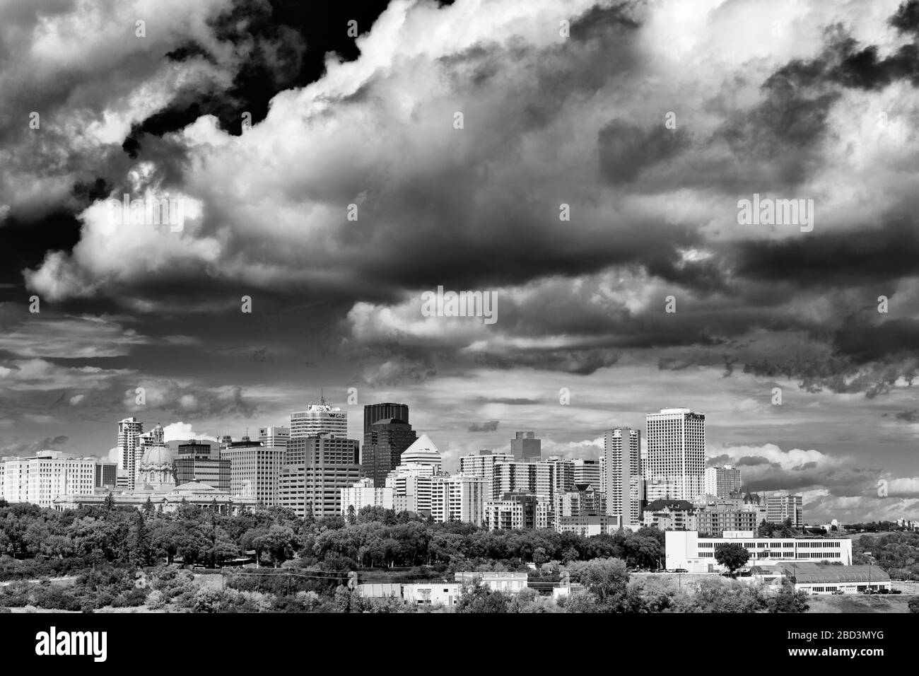 edmonton-skyline-alberta-canada-stock-photo-alamy