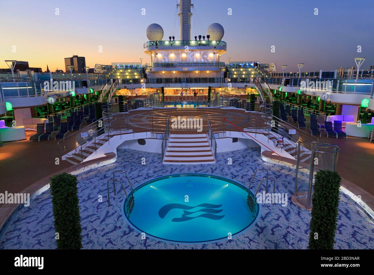 Royal Princess cruise ship in Halifax Port, Nova Scotia, Canada Stock