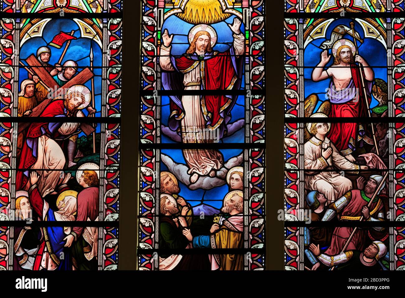 Stained glass window st pauls hires stock photography and images Alamy
