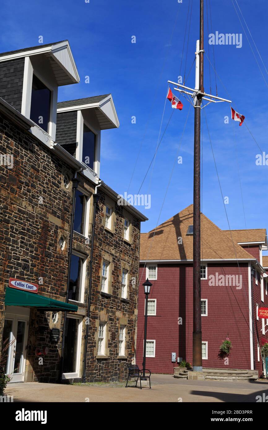 Historic Properties, Halifax, Nova Scotia, Canada Stock Photo