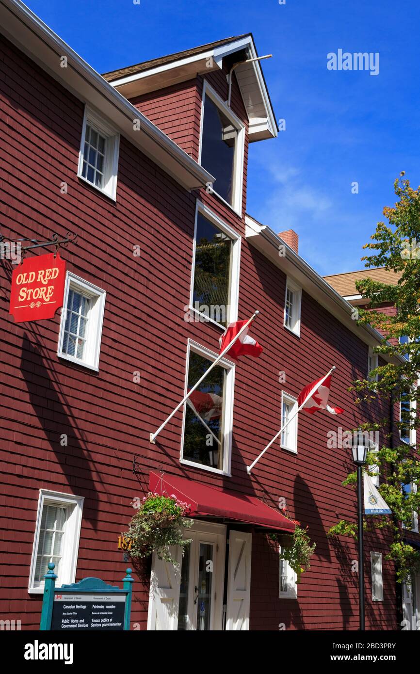 Historic Properties, Halifax, Nova Scotia, Canada Stock Photo