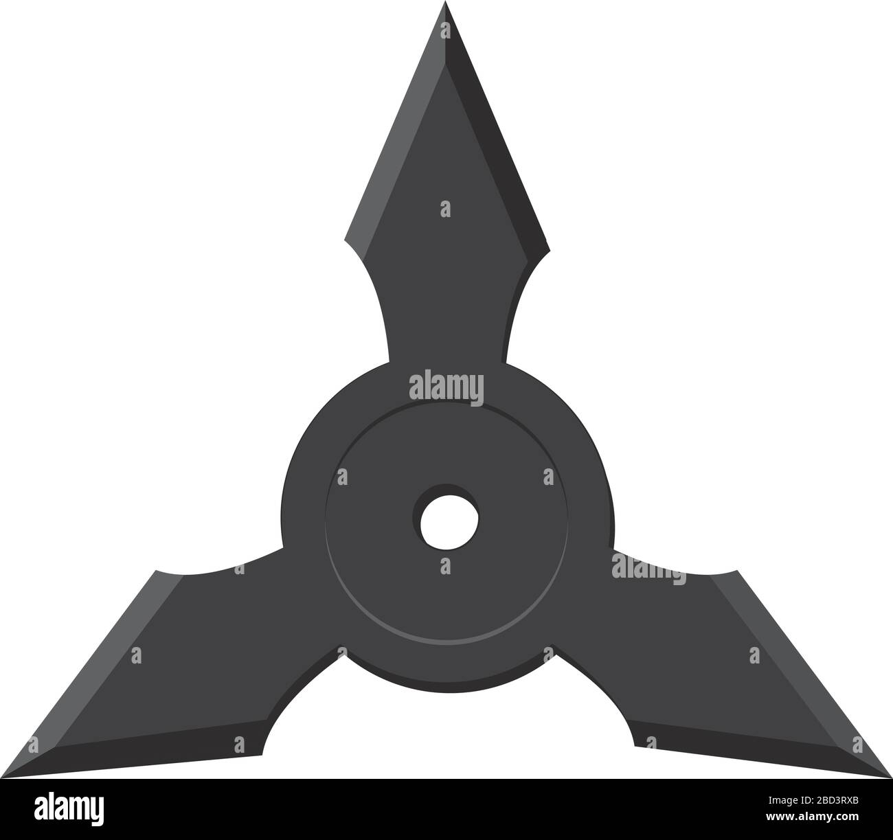 Japanese ninja shuriken illustration Stock Vector Image & Art Alamy