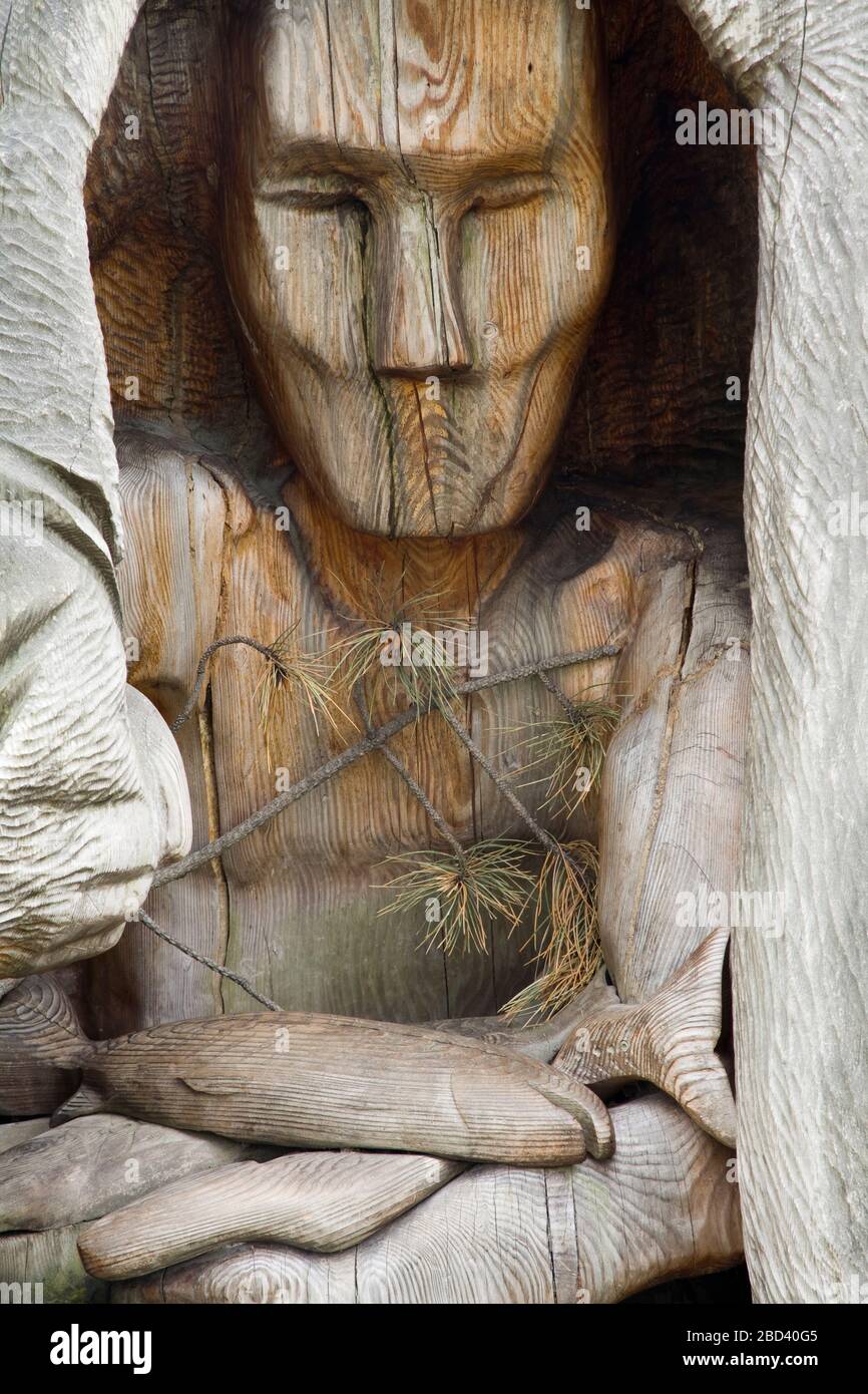 Vancouver Wood Carving High Resolution Stock Photography and Images - Alamy