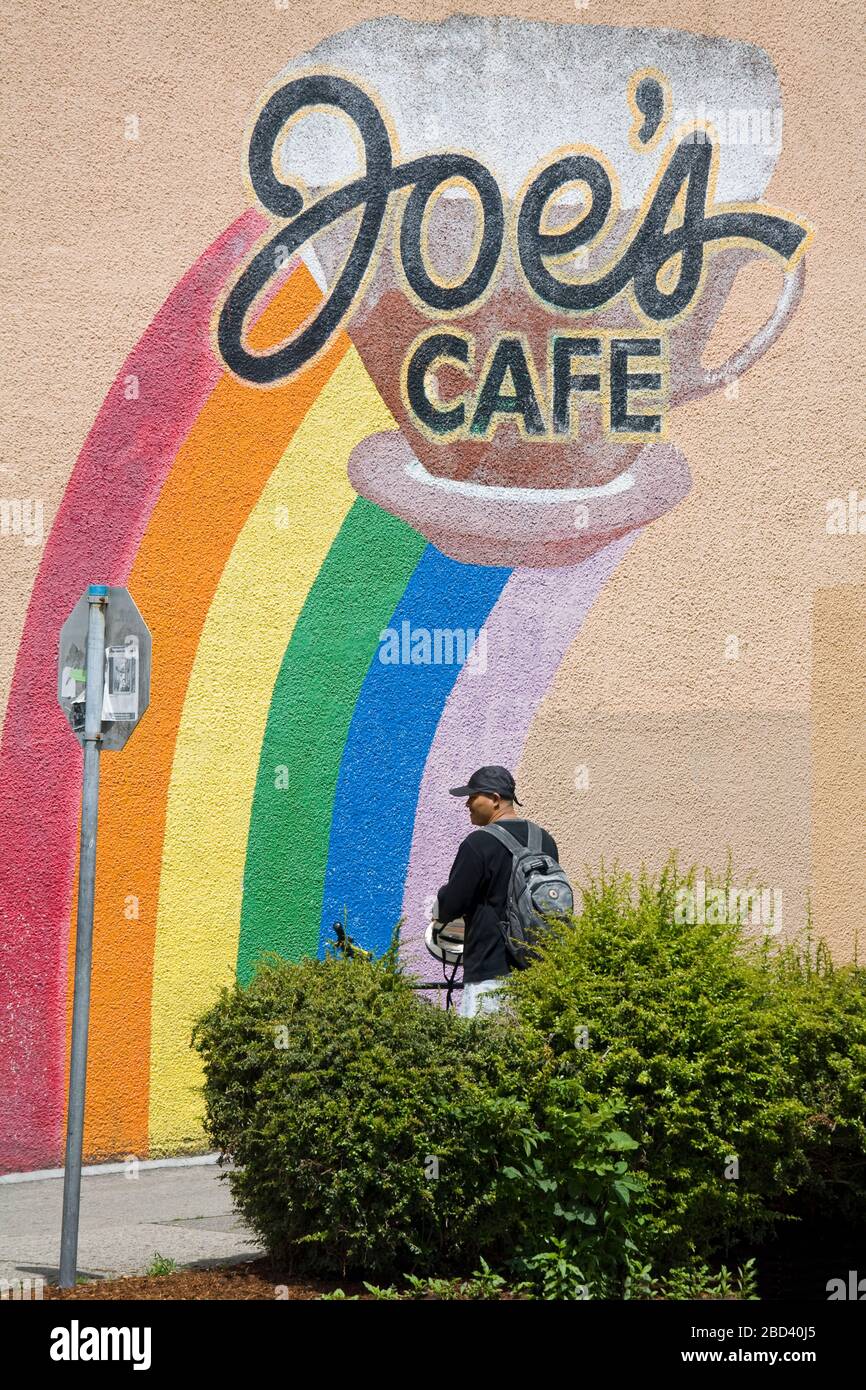 Joe's Cafe on Commercial Drive, Vancouver, British Columbia, Canada