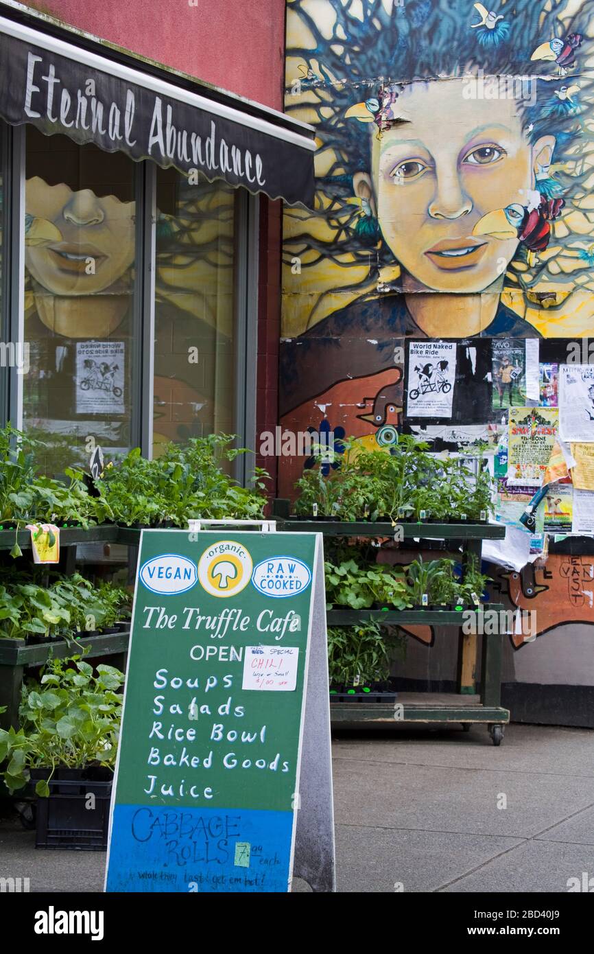 Penelope's store on Commercial Drive, Vancouver, British Columbia