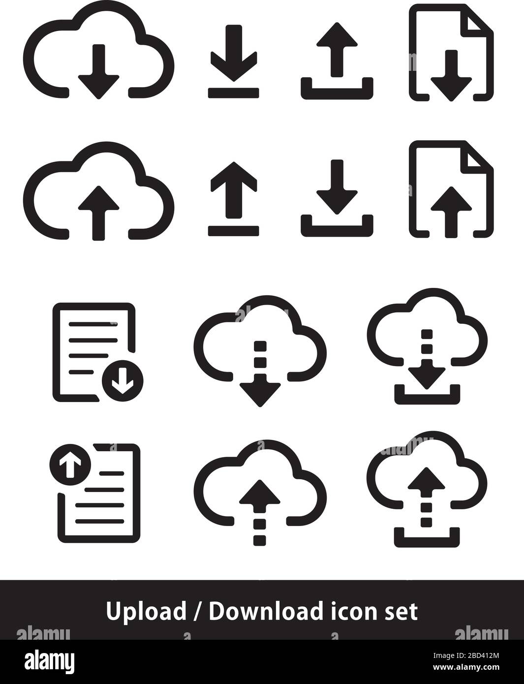 Upload download up down hi res stock photography and images Alamy