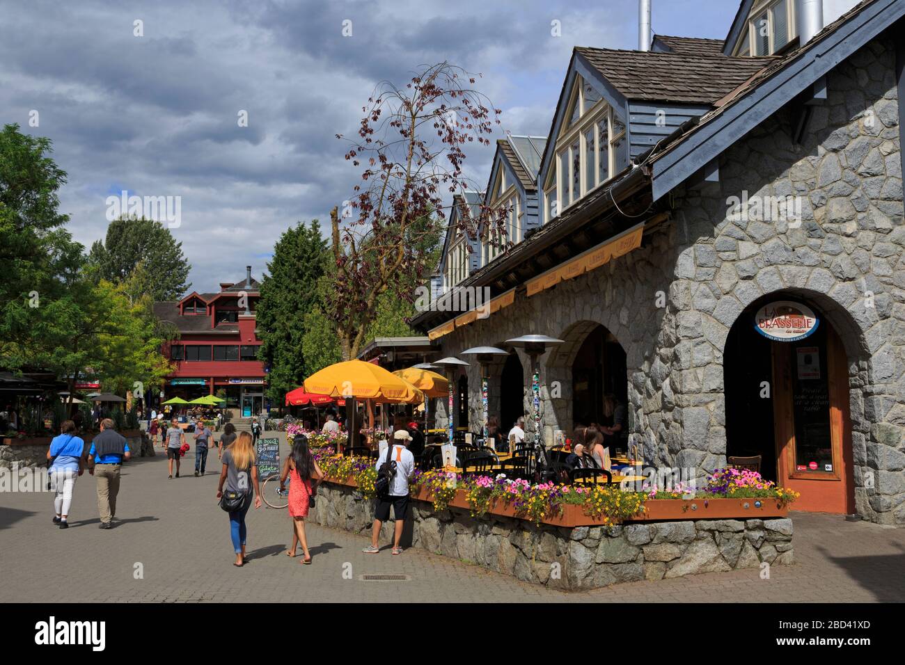 Whistler Village, British Columbia, Canada Stock Photo Alamy