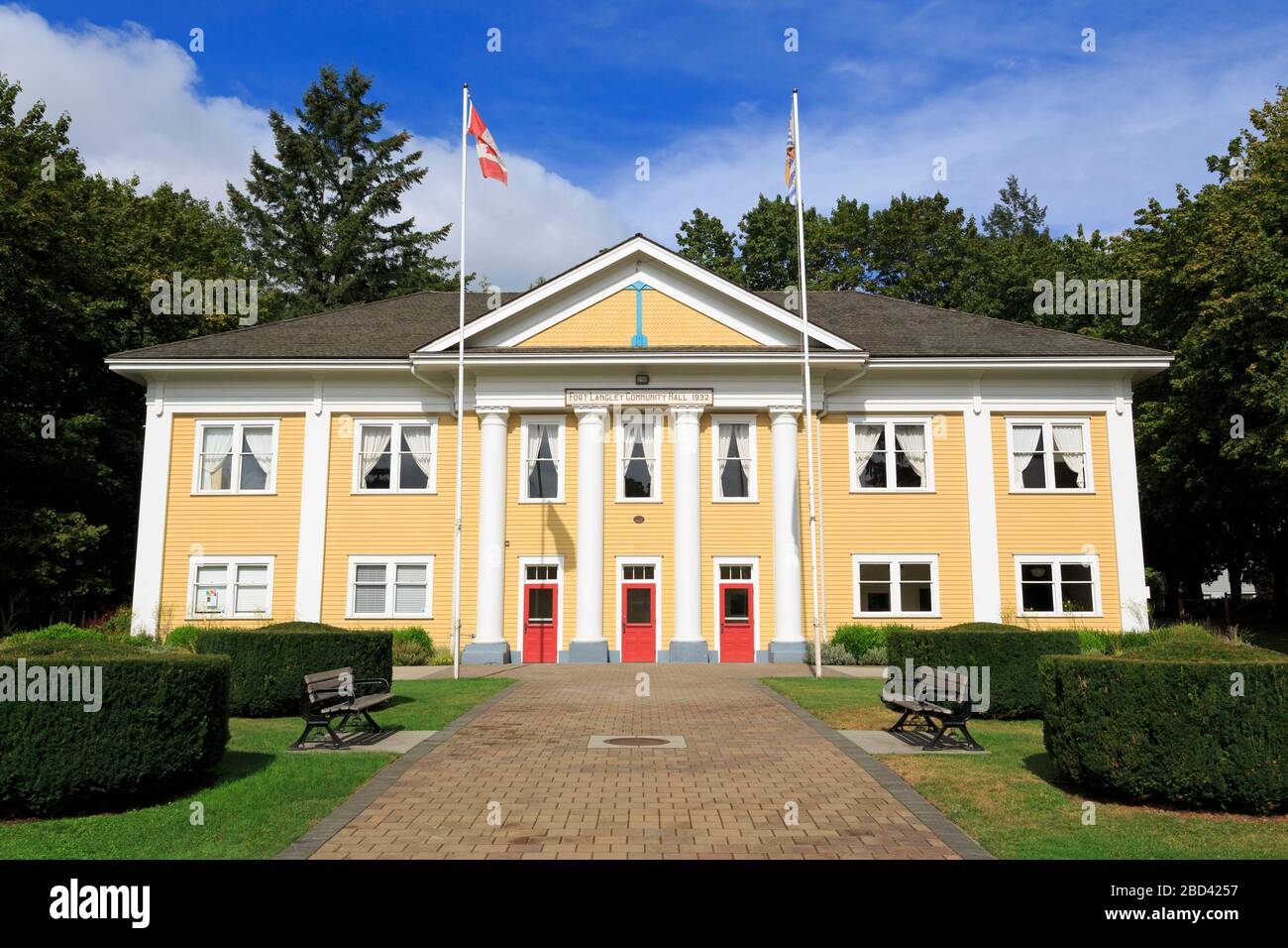 Fort langley community hall hires stock photography and images Alamy