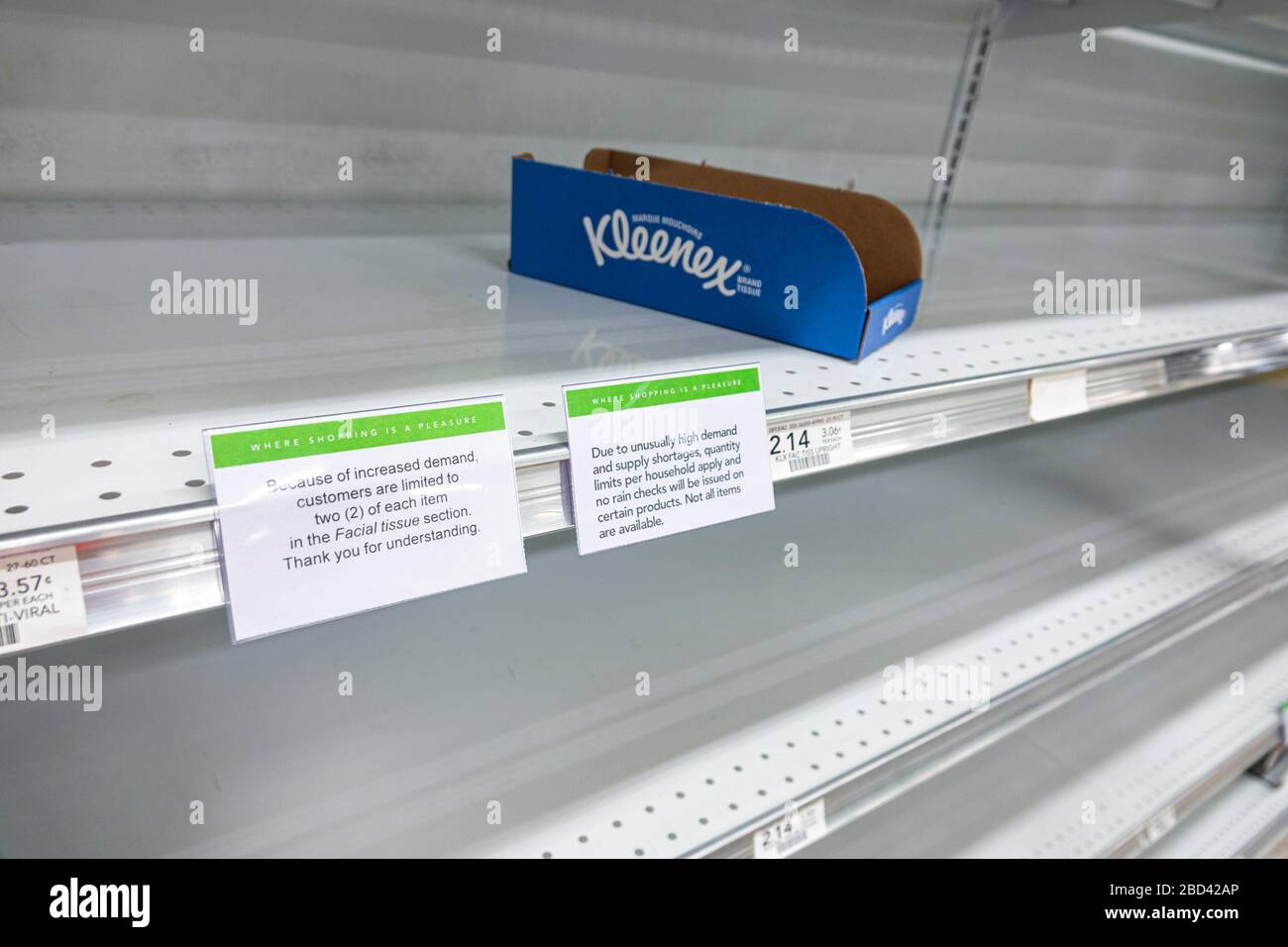 Miami Beach Florida,Publix grocery store supermarket empty shelves