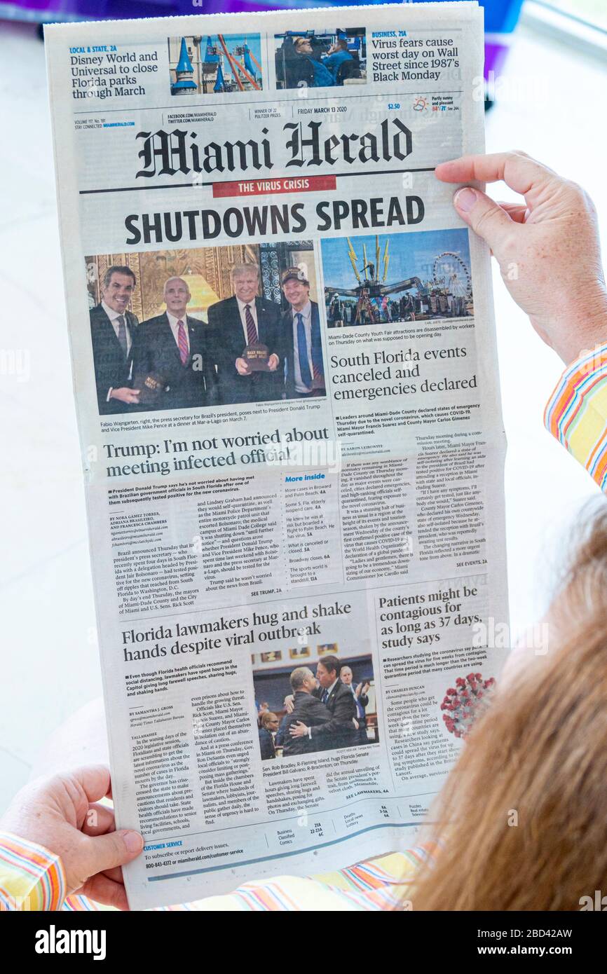 Covid headlines newspaper hires stock photography and images Alamy