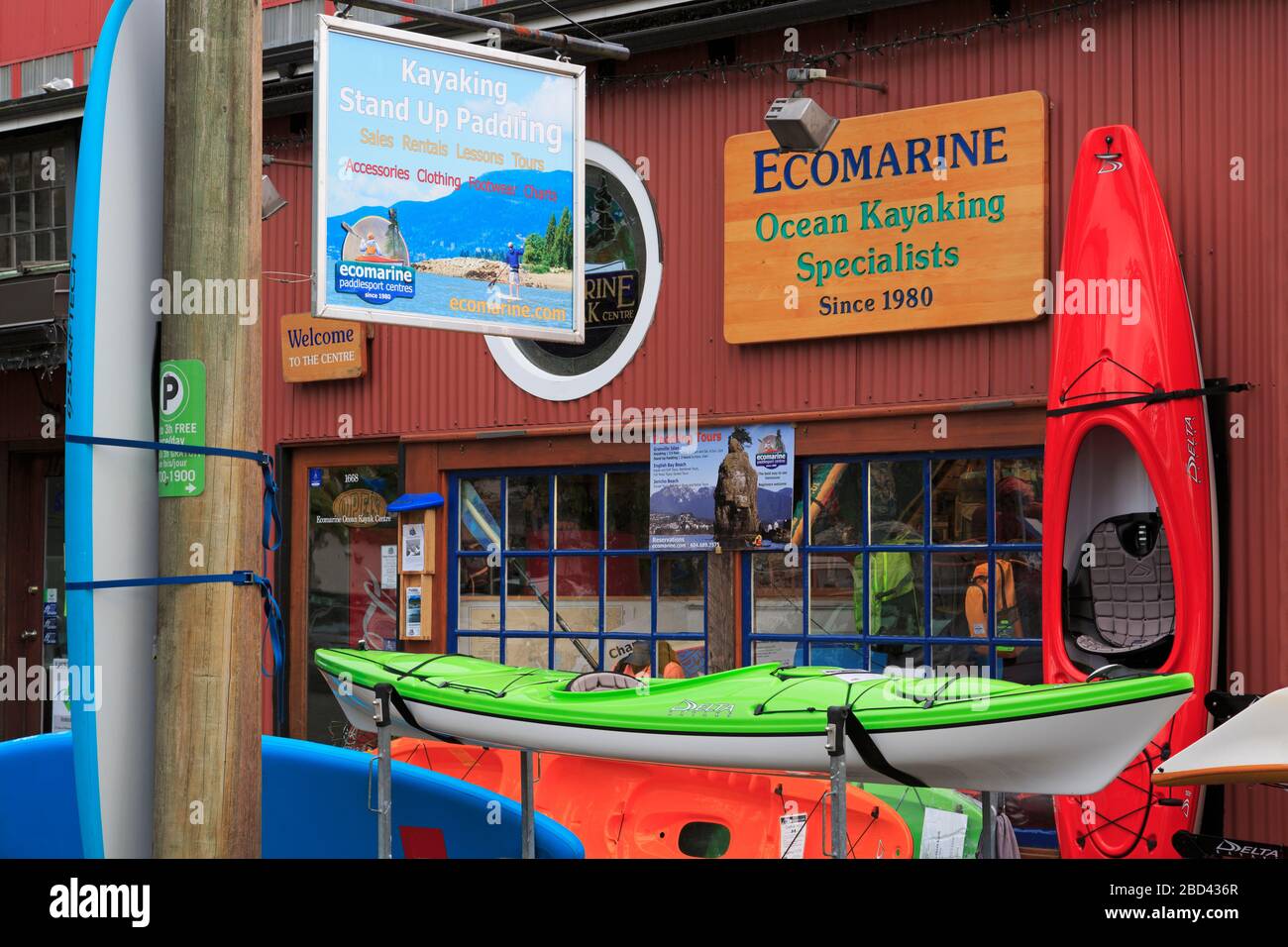 Canada vancouver island kayaking hires stock photography and images