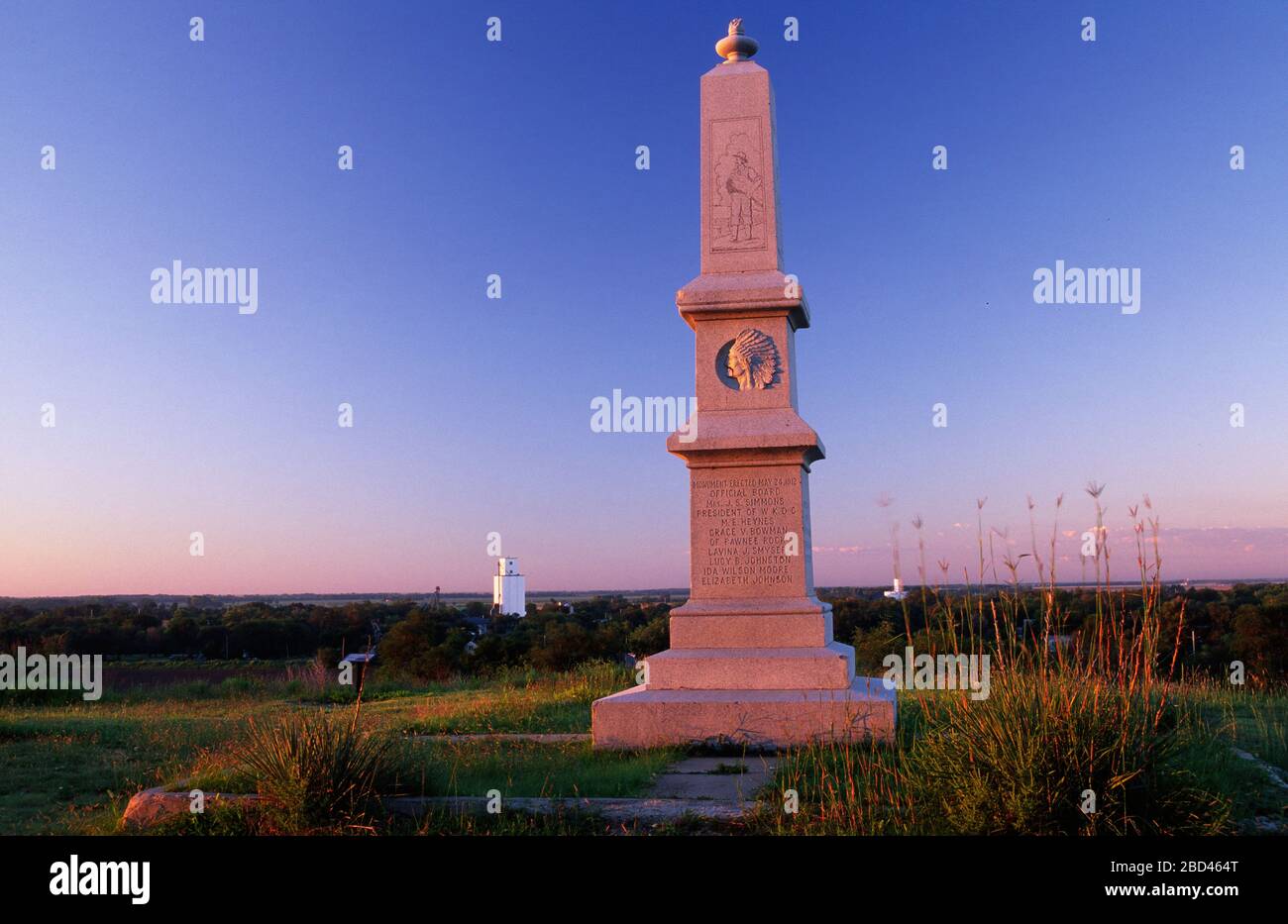Santa Fe Trail Monument, Pawnee Rock State Historic Site, Santa Fe