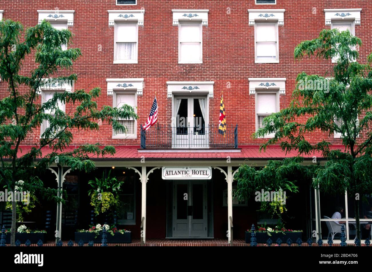 Atlantic Hotel, Berlin, Maryland Stock Photo - Alamy