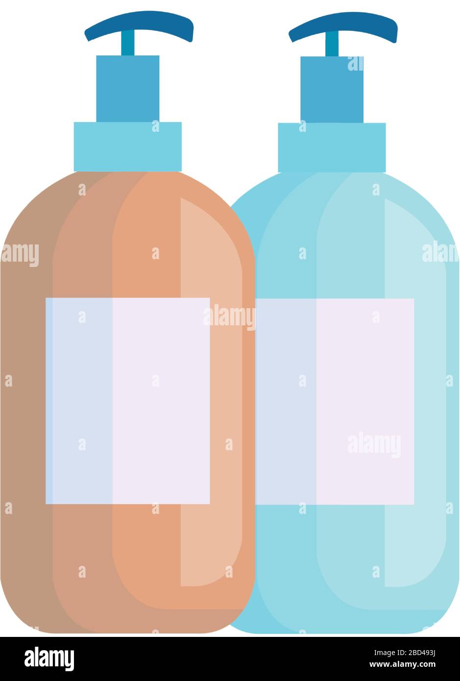 antibacterial soap bottles isolated icon Stock Vector Image & Art - Alamy