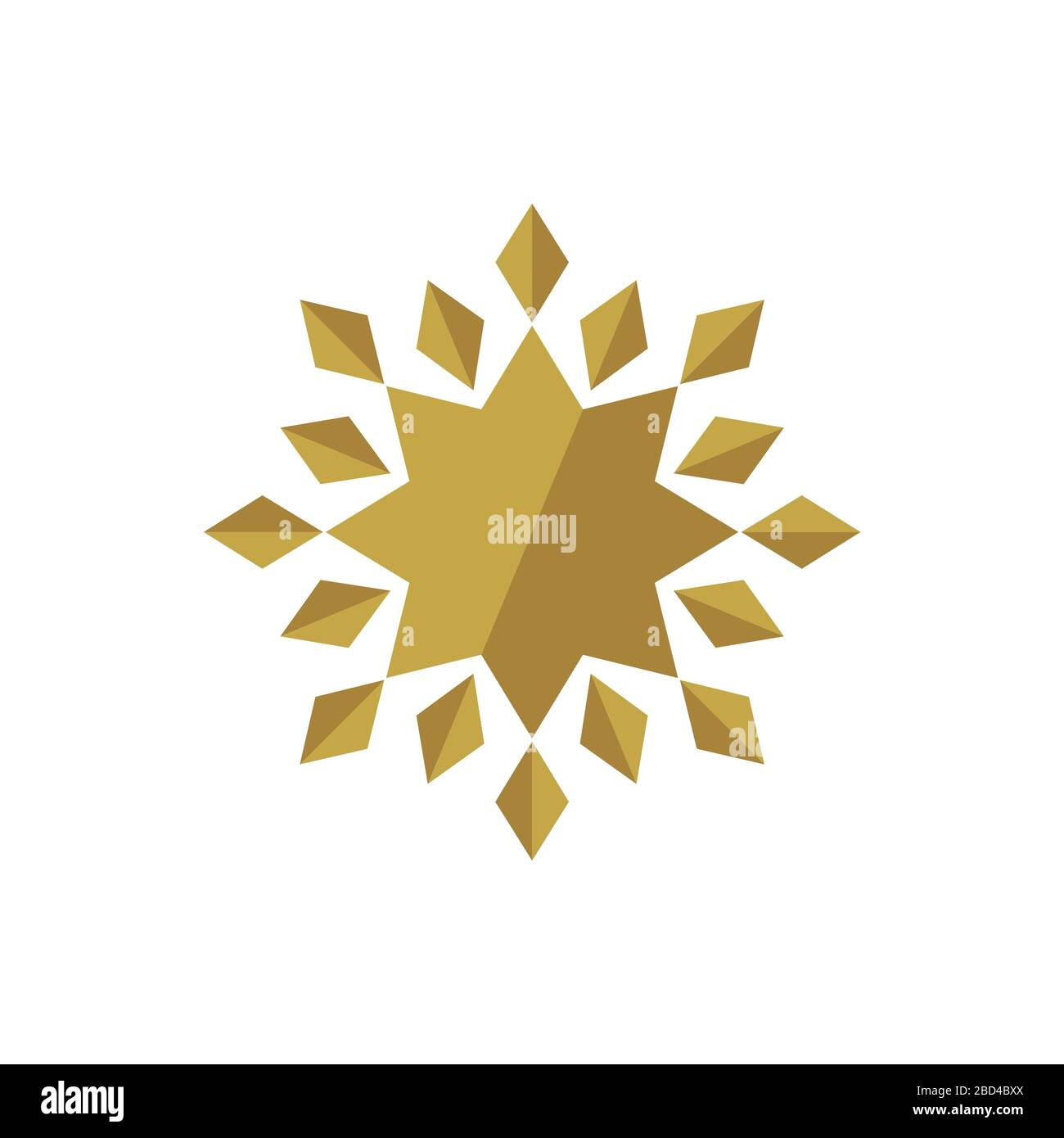 Gold Star Logo Template Illustration Design. Vector EPS 10 Stock Photo ...