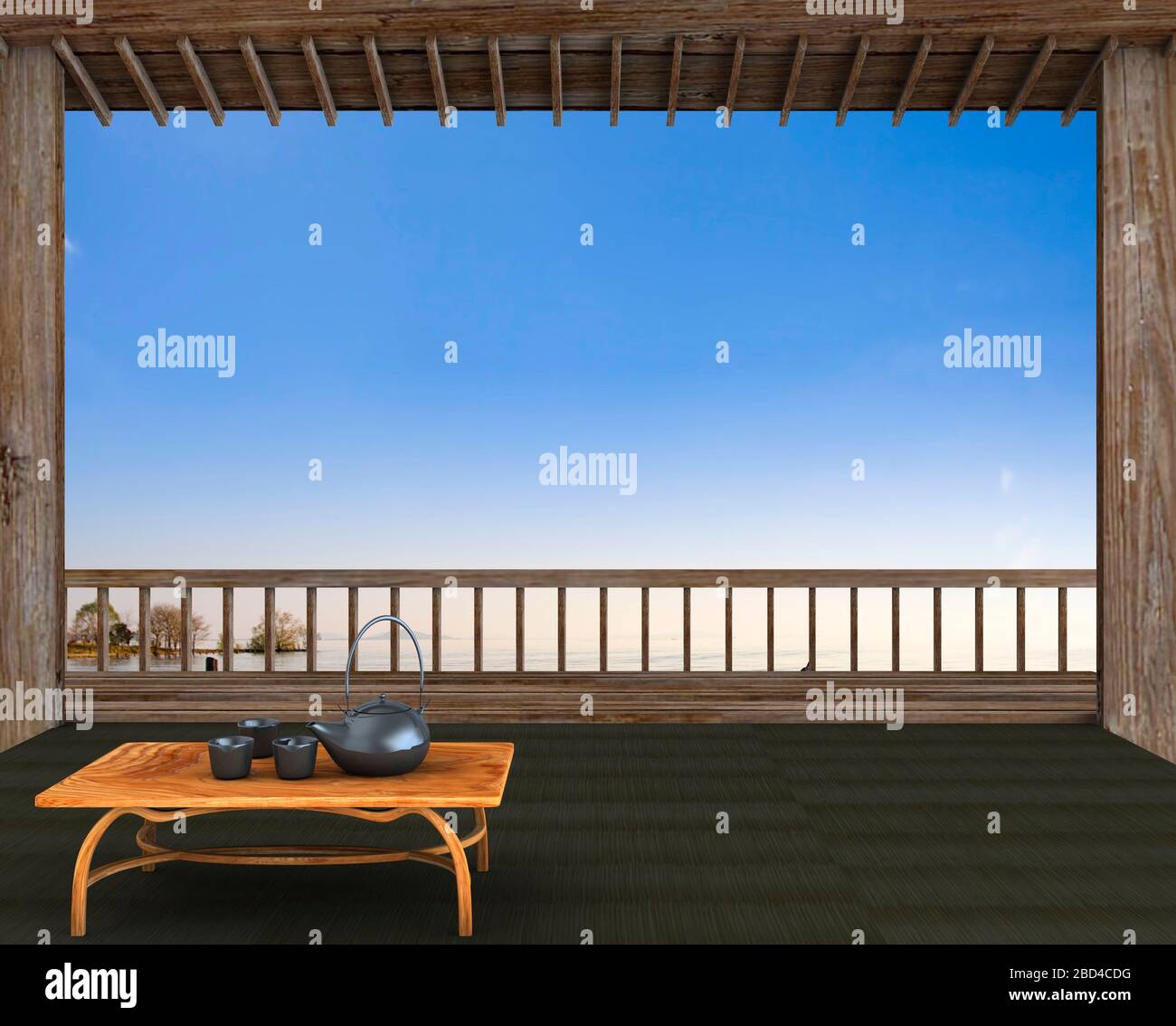 3d rendering resort room hi-res stock photography and images - Alamy