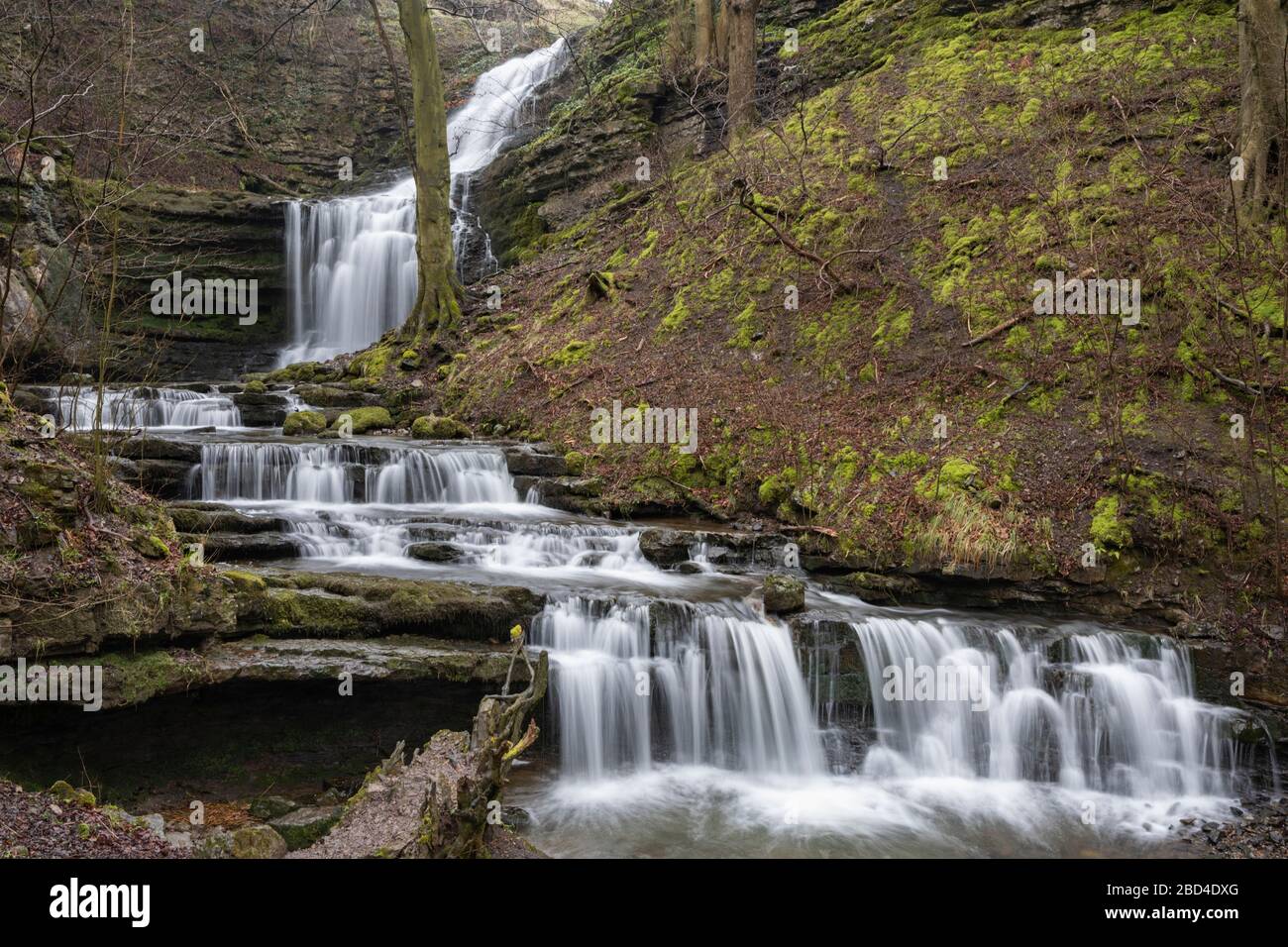 Scaleber Force in the Yorkshire Dales National Park. Stock Photo