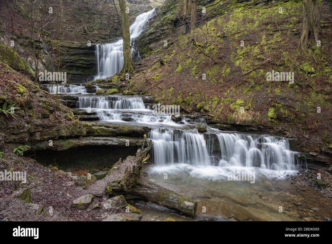 Scaleber Force in the Yorkshire Dales National Park. Stock Photo