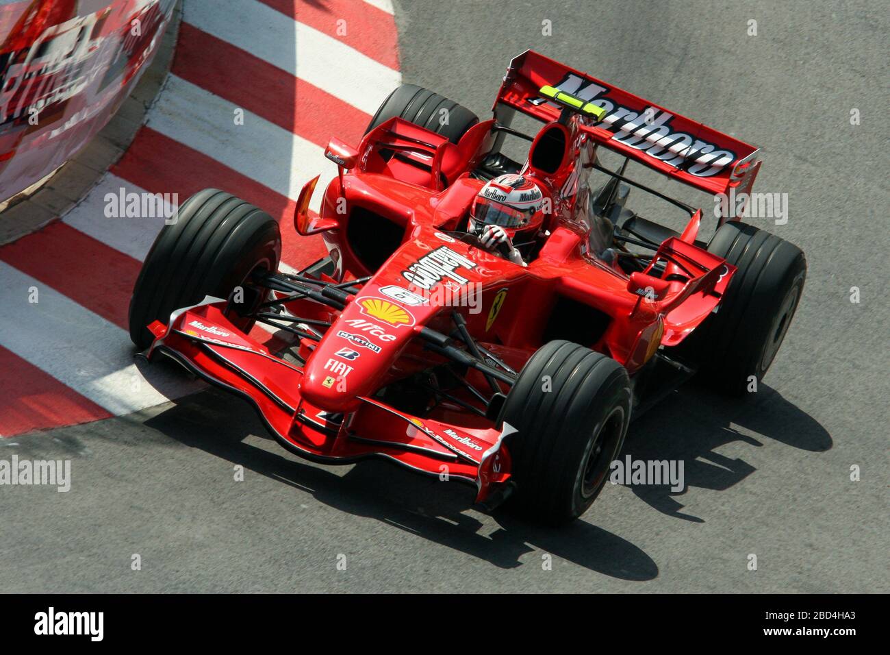 Kimi Raikkonen, Ferrari F2007, Monaco GP 2007, Montecarlo Stock Photo -  Alamy