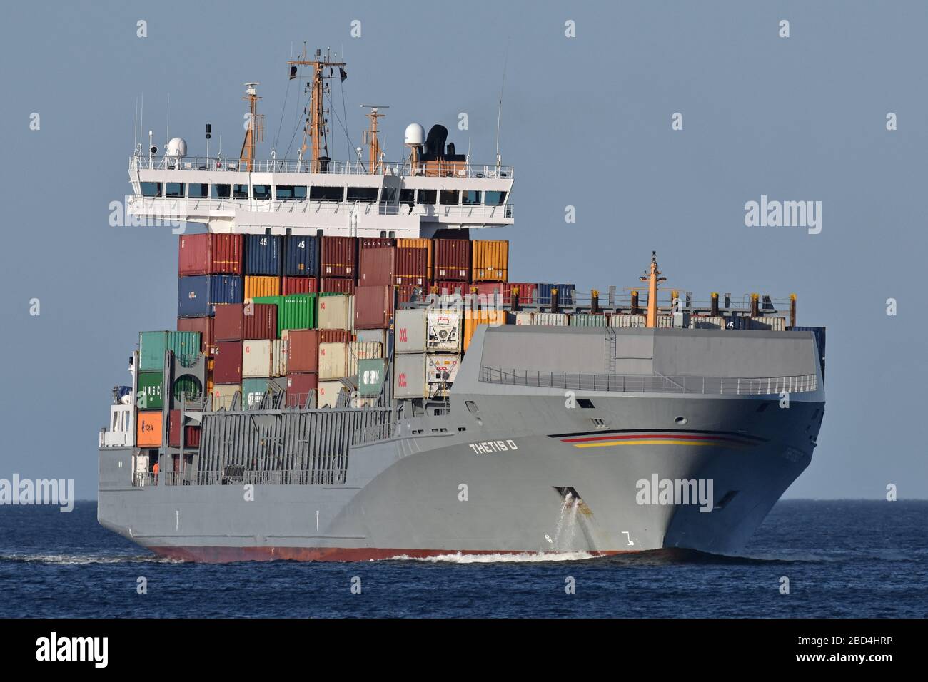 Containerfeeder Thetis D Stock Photo Alamy