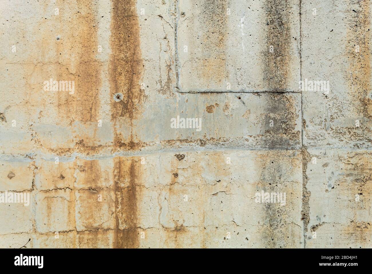 Old Damaged Concrete Wall Texture Stock Photo