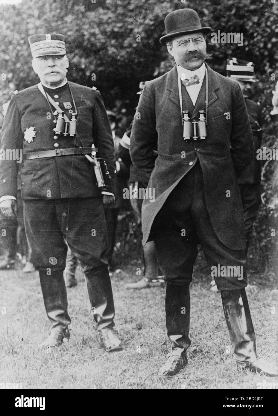 Adolphe Messimy A French Politician And Minister Of War At The Beginning Of World War I With General Joseph Jacques Cesaire Joffre Ca 1914 1917 Stock Photo Alamy