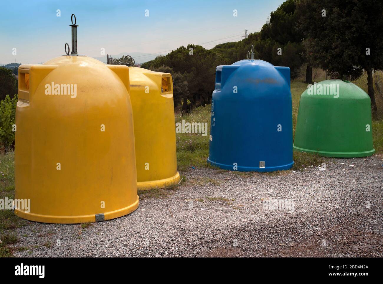 Spanish recycling bins spain hires stock photography and images Alamy