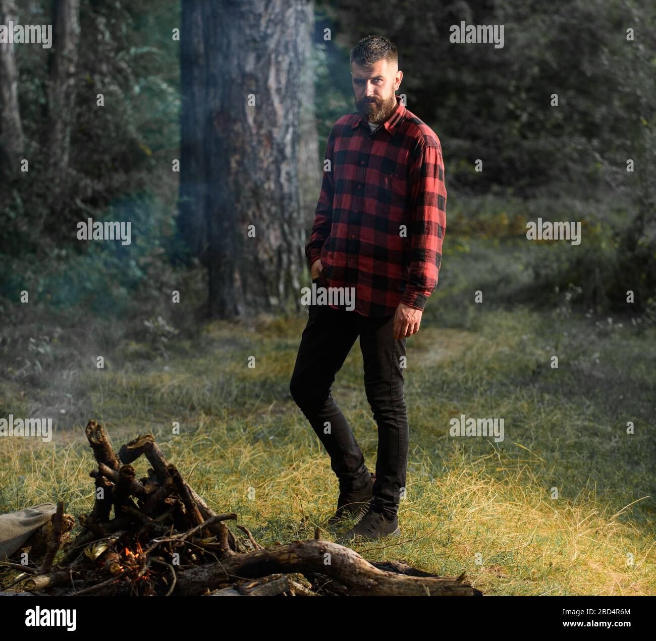 lumberjack plaid shirt
