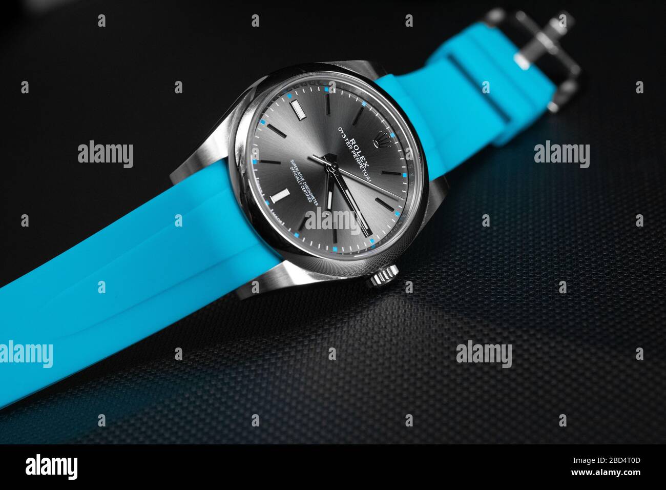 Sale > rolex oyster perpetual rubber strap > in stock