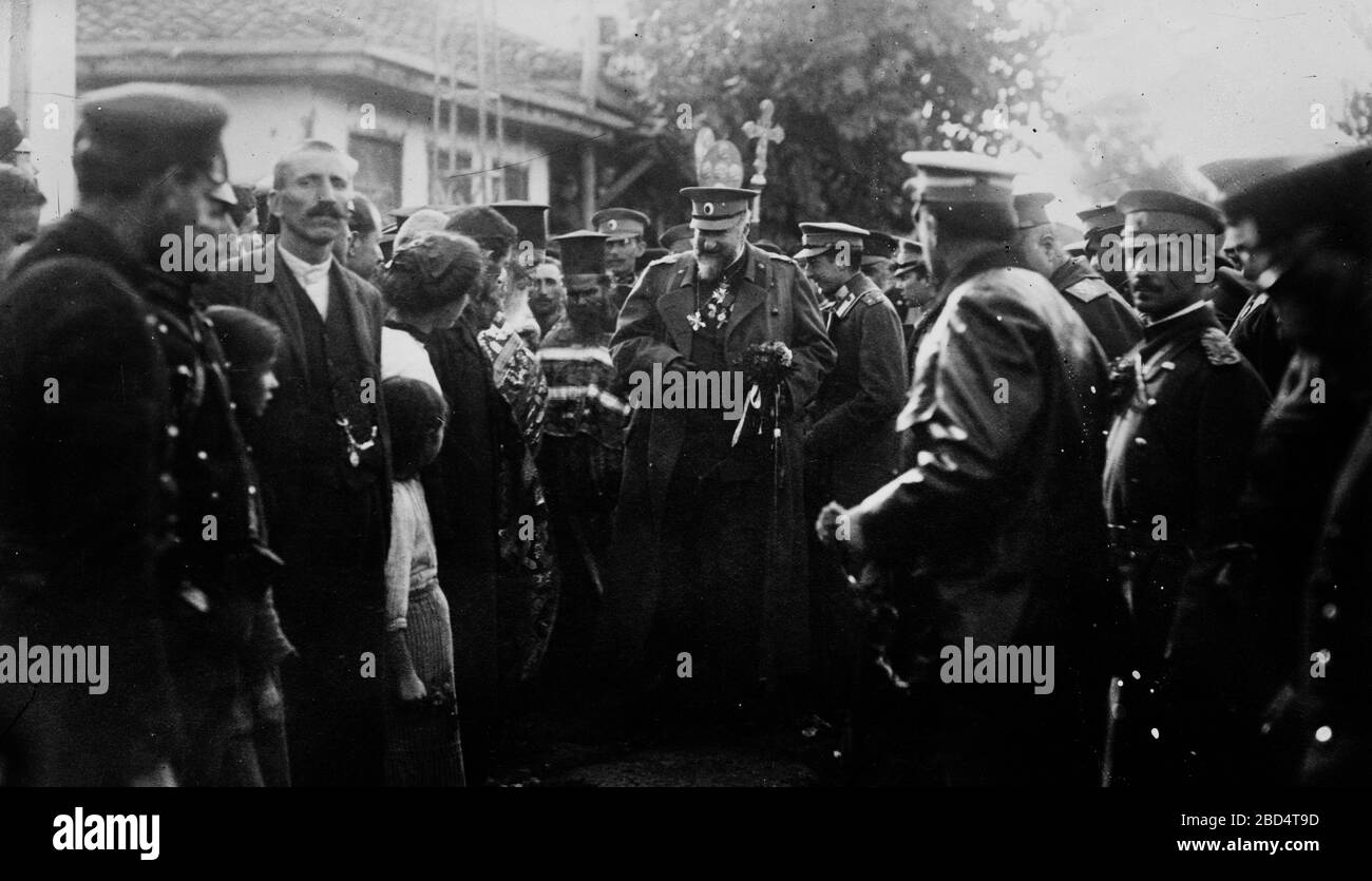 King Ferdinand of Bulgaria ca. 1910-1915 Stock Photo