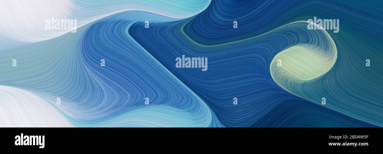 abstract modern header with teal blue, light gray and sky blue colors ...