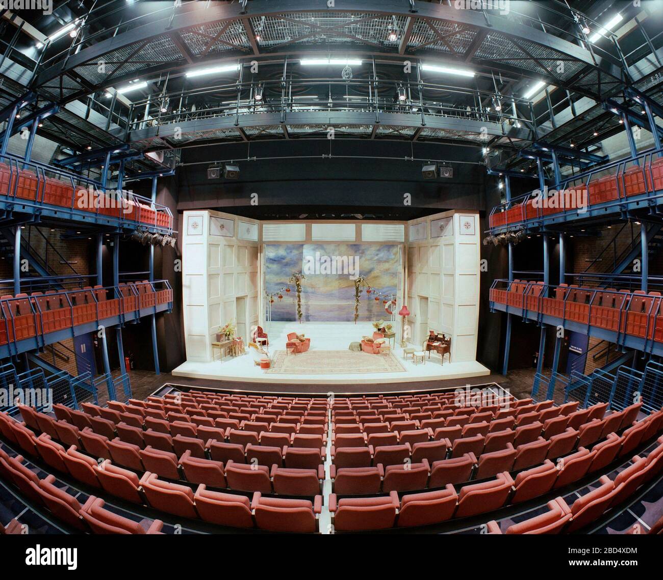 1990, new completed West Yorkshire Playhouse, Leeds, Northern England
