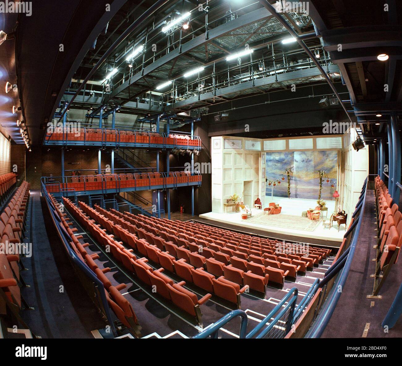 1990, new completed West Yorkshire Playhouse, Leeds, Northern England