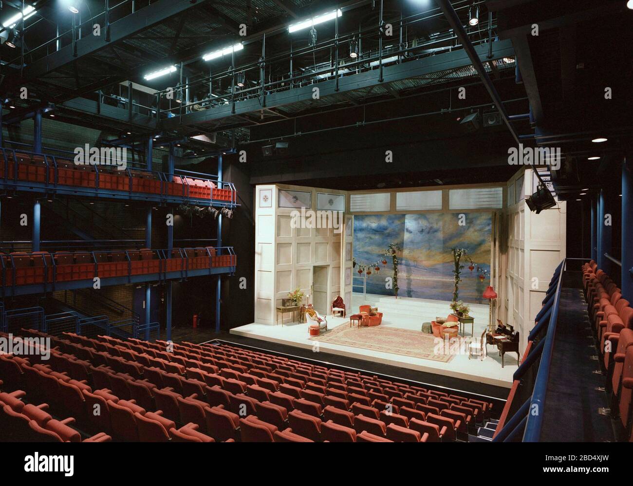 1990, new completed West Yorkshire Playhouse, Leeds, Northern England