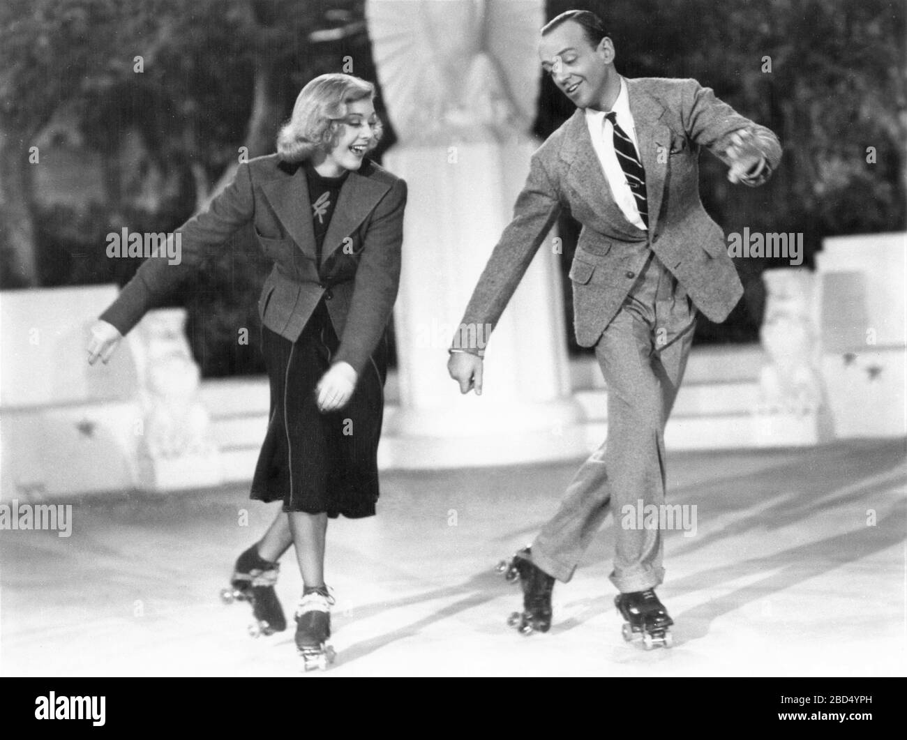 Fred Astaire And Ginger Rogers In Shall We Dance 1937 Director Mark Sandrich Music George Gershwin Lyrics Ira Gershwin Rko Radio Pictures Stock Photo Alamy