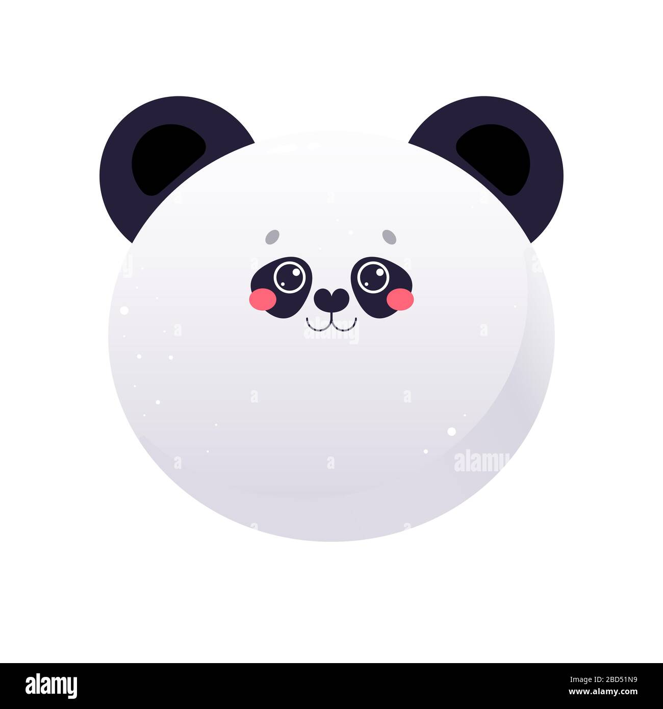 panda bear kawaii cute animal icon Stock Vector Image & Art - Alamy