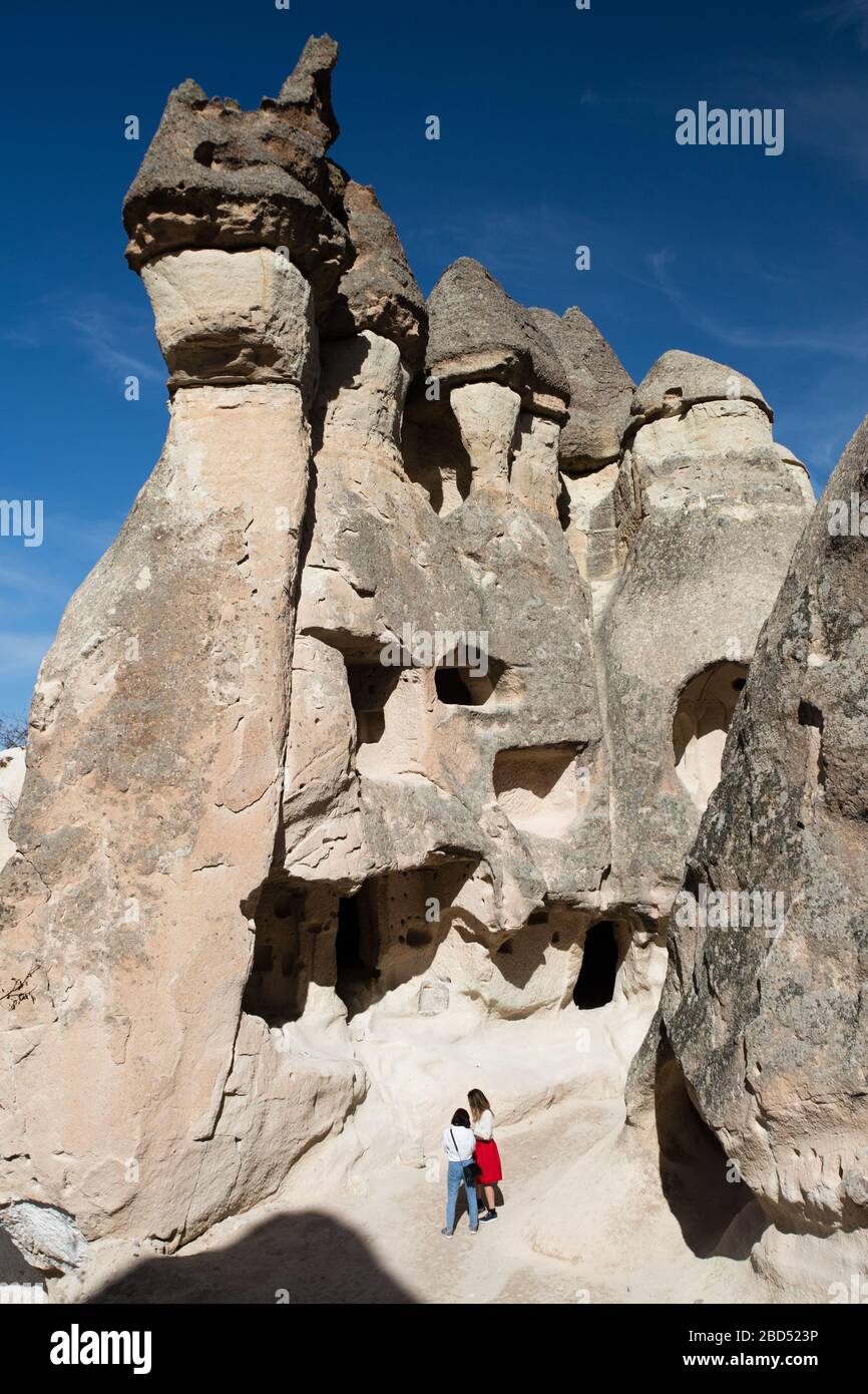 Scene from Cappadocia in Turkey Stock Photo - Alamy